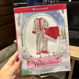 American Girl Doll WellieWisher Holiday PJs